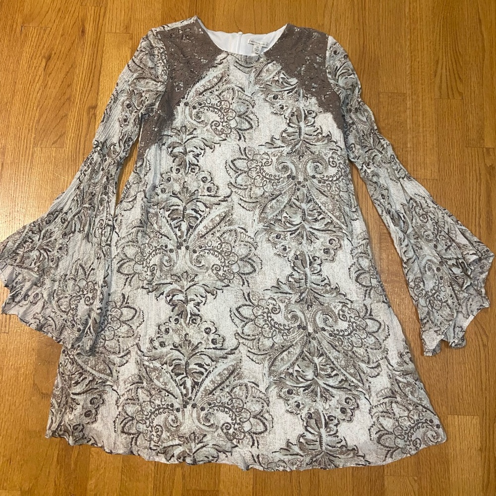 Pattern tunic dress